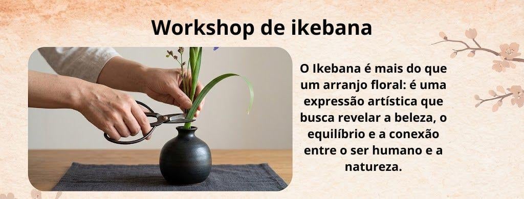 Workshop de Ikebana + Traslado para a Torre de Miroku